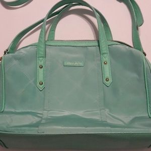 Vera Bradley light green cross body hand bag